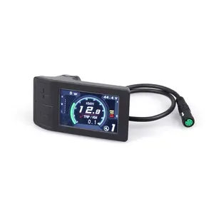 Superbsail Color 500C Lcd Mini 2.2 pouces écran de vélo électrique intelligent pour Bafang Bbs01/02 Bbshd Kit de moteur à entraînement central pièces de vélo électrique