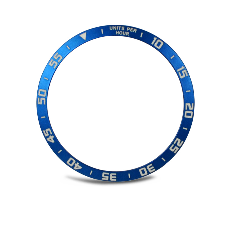 Lunette de temps bleue