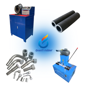 건설 장비에 대한 고압 SAE 100 R1 R2 4SH 유압 고무 호스 1/2 인치 5000 PSI 와이어 꼰 고무 호스 - Product Image 6