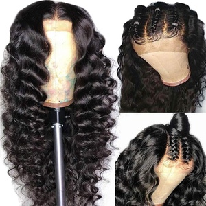 Okm kent sans colle Full HD Lace Front perruques perruques de cheveux humains pour les femmes noires vague lâche brut vierge vietnamien <span class=keywords><strong>Wg</strong></span> - Product Image 5