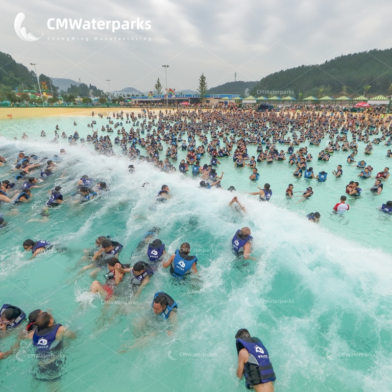Outdoor Vacuum Wave Pool Wave Making