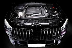 Système <span class=keywords><strong>d</strong></span>'admission à froid en fibre de carbone sèche véritable de 20 puissances supplémentaires pour moteur <span class=keywords><strong>Mercedes</strong></span> <span class=keywords><strong>Benz</strong></span> Gle350 2.0t Gtr Tuyau <span class=keywords><strong>d</strong></span>'admission <span class=keywords><strong>d</strong></span>'air en fibre de carbone - Product Image 3