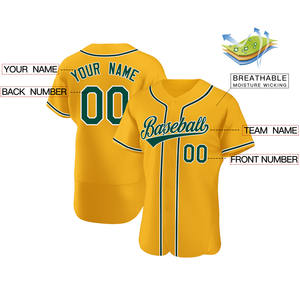 定制缝制个性化棒球衫运动制服男式女式棒球球衣 - Product Image 2