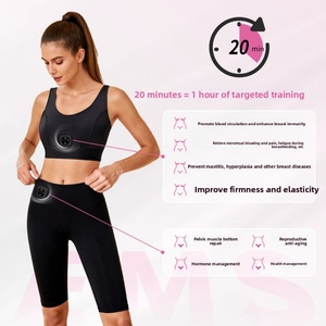 Chaleco de yoga EMS, sujetador deportivo, ropa interior deportiva para Pilates, pantalones de masaje de microcorriente EMS para levantamiento de cadera y tonificación de piernas, pantalones de Kegel. - Product Image 3
