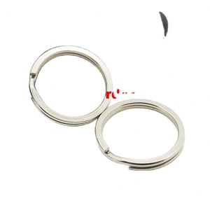 EWANG Factory Wholesale Silver <b>Key</b> Holder Iron Flat <b>Split</b> <b>Key</b> <b>Ring</b> - Product Image 4