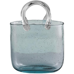 Florero de vidrio para decoración del hogar, texturizados bolsa personalizada de brotes, Vintage Ins, cerámica, conjunto moderno, nórdico, China - Product Image 6