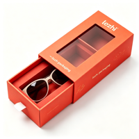 Étui à lunettes rigide personnalisé avec logo, vente en gros, prix usine, boîte d'emballage cadeau pour lunettes de soleil, étui à lunettes