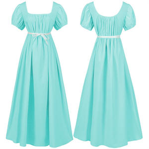 Robe régence pour femmes Halloween Dance Party Vintage Victorian Ball Costume Jane Austen Dress Cosplay <span class=keywords><strong>Empire</strong></span> Gown - Product Image 4