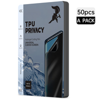 Film hydrogel de protection anti-espion personnalisé pour téléphone portable, protecteur d'écran de confidentialité pour machine de découpe