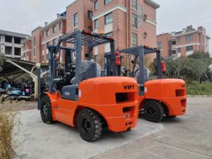 Camión FD30 con un precio más barato Piezas de carretilla elevadora de 3 toneladas + Carretillas elevadoras diesel de cambio lateral - Product Image 3