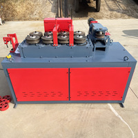 Nouvelle machine de cintrage d'arc électrique CNC PLC à neuf roues pour barres d'acier et étriers en aluminium, modèle 2024, vente chaude en Chine