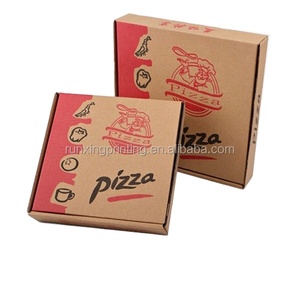 Scatola per Pizza di Alta Qualità <span class=keywords><strong>con</strong></span> Logo Personalizzato, Confezione Alimentare in Carta per Asporto, Scatola per Pizza e Crostate all'Uovo Fustellata - Product Image 2