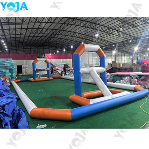 Terrain de basket-ball flottant gonflable en PVC, jeux aquatiques amusants pour la <span class=keywords><strong>piscine</strong></span>, en forme de château enchanteur <span class=keywords><strong>avec</strong></span> taille et couleur personnalisables - Product Image 4