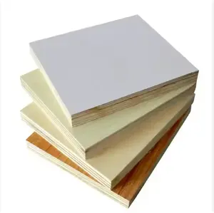 Waterproof Color White Laminated Mdf Board Melamine Faced Plywood