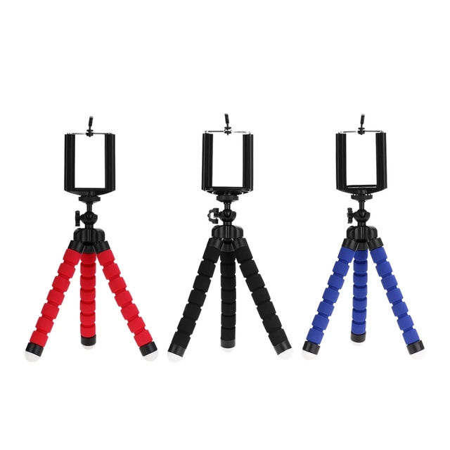 China High Quality Mini Tripod Portable and Adjustable Camera Stand Holder for Go Pro Mobile Phone