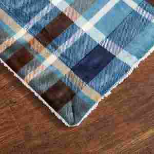 Manta Sherpa para sofá | Ultra-felpa decorativa suave colorida | Manta de felpa para silla de viaje - Product Image 4