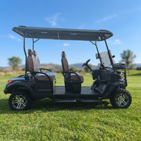 Voiturette de golf électrique avec pare-brise et toit, homologuée CE, fabrication sur mesure, livraison directe d'usine