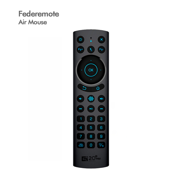 Factory Stock G20S PRO BTS 2.4G Dual Mode Air Mouse Two-Channel Wireless Remote Control Silicone Backlight Fixed Rolling Metal