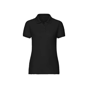 OEM logotipo personalizado de las mujeres de golf para Polos 100% algodón Spandex poliéster de alta calidad de punto transpirable ropa de trabajo informal - Product Image 2