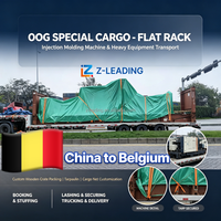 Service de Fret Maritime International pour Cargaisons Surdimensionnées et Surpoids, Machines de Chantier, Conteneurs Flat Rack et Open Top