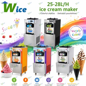 Máquina de Helado Suave Comercial WICE, Máquina Expendedora de Helado para Tiendas de Té con Leche, Máquina de Helado Suave - Product Image 2