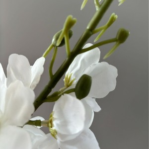 Delphinium artificiel de 1,2 m de haut, branche pour arrangement floral, décoration de mariage, fleur en soie plastique faite à la main - Product Image 3