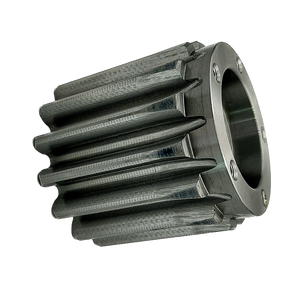 Fabricant taïwanais de pignons annulaires externes robustes, conception à denture droite, matériau en fer, diamètre 600 mm, 150 kg pour les entraînements de rotation et les plateaux tournants - Product Image 1