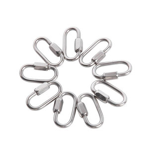 Anillo de Conexión Rápida de Acero Inoxidable M5 Métrico en Forma de C, Hebilla de Seguridad Estándar de Uso General - Product Image 3