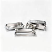 Chauffe-Plats Professionnel Royal Louis 9L en Acier Inoxydable à Base Cylindrique pour Buffets et Hôtels – Vente en Gros