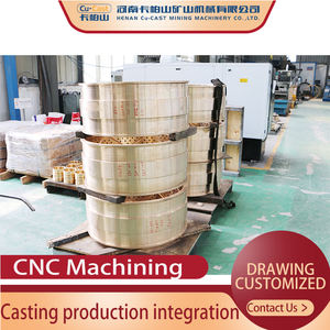 Custom Non-Standard Copper Bronze Drill Sleeve Clad Bronze Bearing Crusher for Ore <b>Mining</b> Casting <b>Mining</b> <b>Machine</b> Parts - Product Image 4