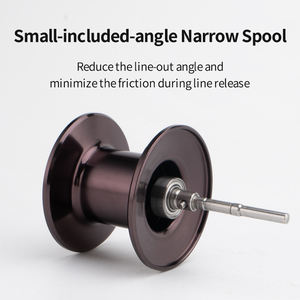 高品质金属 7.1:1 超轻抛饵式钓鱼线轮 咸水用 右手和左手钓鱼线轮 钓具 - Product Image 3