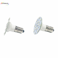 Lampe à points LED blanche de divertissement Funfair AC24V E14 SMD2835 40MM, lampe à points LED E14 AC 24v, lampe à cabochon LED