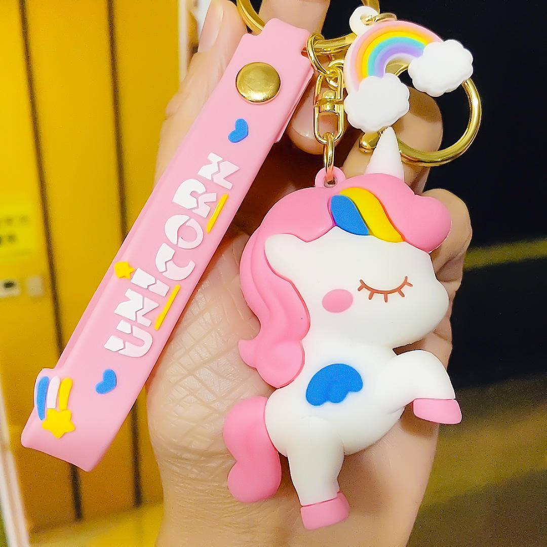 Unicorn Horse pendant - Pink