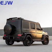 Pour 2019-2021 Mercedes Benz Classe G W464 G500 G350 Body Surround Upgrade B-type Mercer Body Pare-chocs avant et arrière