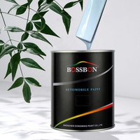 BOSSBON BS319 Extra Fine Argent Forte Adhérence Bonne Couverture En Gros Réparation Peinture Solide Couleur Finition Automobile