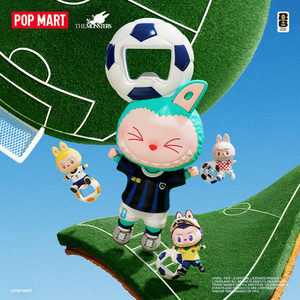 Popmart Officiel The MONSTERS Labubu WorldCup Série Ouvre-bouteille Aimant de Réfrigérateur Boîte Mystère Figurine d'Action Cadeau de Collection - Product Image 5