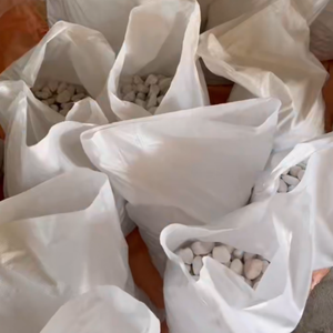 Tự nhiên trắng cao đánh bóng vườn đá-ngoài trời công viên cảnh quan trang trí Trắng sỏi đá - Product Image 4