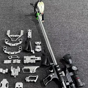 Регулируемая составная Рогатка для стрельбы по мишеням для животных, скорострельный дротик для пейнтбола, Рогатка для охоты