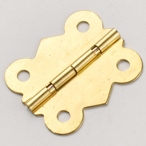 Charnière papillon traditionnelle en fer avec bordure en dentelle, durable et facile à installer pour les meubles de cuisine et de salon - Product Image 5
