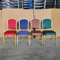 Chaise de banquet Smile, vente en gros, structure en fer, imperméable, stable, empilable, design moderne, utilisation intérieure/extérieure, hôtel, école, usage commercial