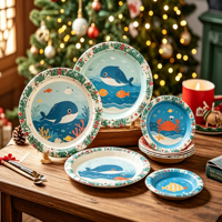 Assiettes en papier jetables blanches écologiques robustes pour la vente en gros, assiettes rondes pour fêtes