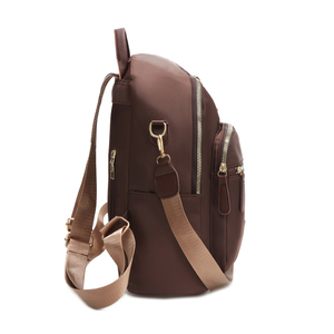 Vente en gros de sacs à dos noirs avec logo personnalisé pour dames sac à dos scolaire de loisirs de rue pour femmes avec design de mode pour l'été - Product Image 3