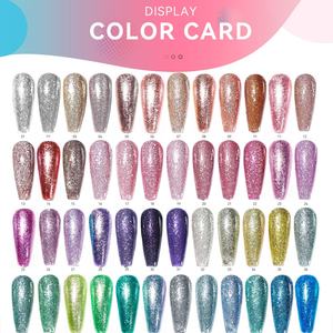 JTING Nuevo Diseño Popular, Colección de Esmalte de Gel Platino para Uñas en 48 Colores, Esmalte de Uñas de Marca Privada OEM para Suministros de Salón de Uñas - Product Image 3
