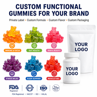 OEM Suiker Vrije Proteïne Gummies voor Volwassenen, Spierherstel & -groei, Huid-, Haar- en Nagelgezondheid, Ondersteunt Functionele Voedingsgummies