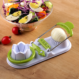 Accessoires de cuisine modernes de qualité alimentaire, outils de <span class=keywords><strong>cuisson</strong></span> manuels, trancheur à œufs en plastique, écologique - Product Image 1