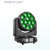 Luz Móvil de Cabeza Bee Eye RGBW de 12x40W con Efecto Caleidoscopio DMX512 RDM 2500K-8000K para Clubes y Bodas