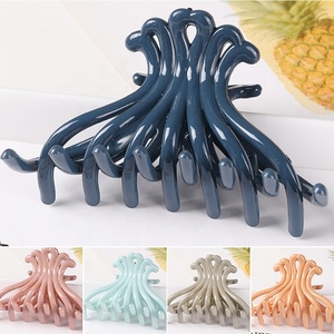 MIO <span class=keywords><strong>Pince</strong></span> à cheveux grande et élégante à dents longues, type griffe de <span class=keywords><strong>crabe</strong></span>, 10,5 cm de long, pour queue de cheval et chignon, accessoire capillaire pour femme - Product Image 3