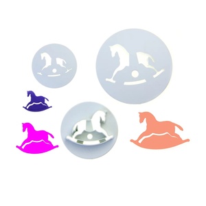 ชุดเครื่องมือตกแต่งเค้กฟองดอง อุปกรณ์ทำขนม 4 ชิ้น รูปดอกไม้หลากหลายแบบ - Product Image 2