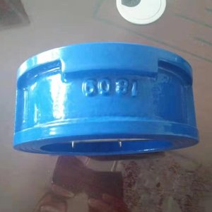 Jhy thương hiệu dn600 4-<span class=keywords><strong>inch</strong></span> sắt dễ uốn thép không gỉ một chiều van kiểm tra nắp đôi tấm Wafer Thiết kế giảm áp lực nước - Product Image 6