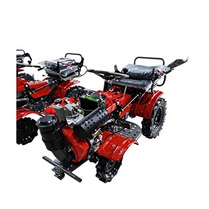 Mini Motocultor Diésel con Tracción en las Cuatro Ruedas ADIL YC-AD4WD8.0 (192FAE) - Motor de 220 kg de Peso para Uso Agrícola - Product Image 1